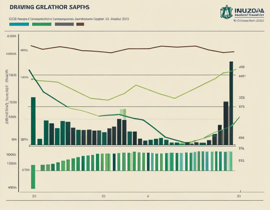 Tabela com vários gráficos verdes.